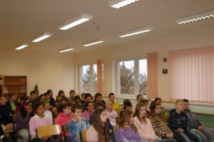 Tárogató bemutató az iskolában